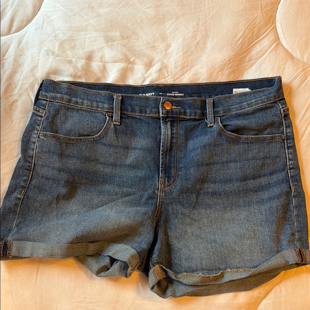 Old Navy Women's Denim Shorts - Blue